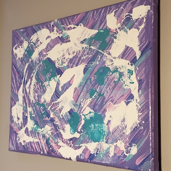 Acrylic Art on Canvas - Picture 2 of 3